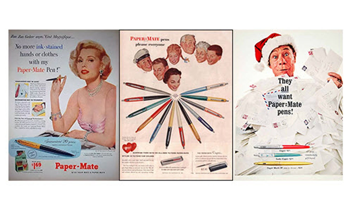 papermate-advertisement-1953 papermate-advertisement-1953